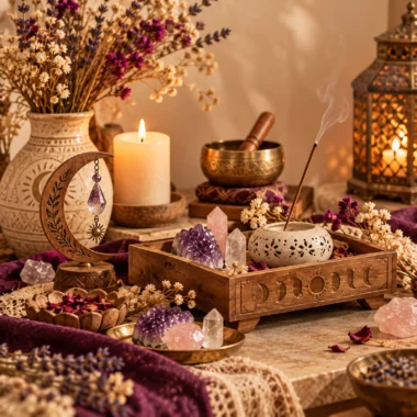 Decoración y altar